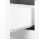 NORDIC LIVING COLLECTION WESTPHALEN byr� med 3 l�dor, vit, 3 l�dor