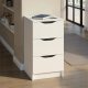 NORDIC LIVING COLLECTION WESTPHALEN byr� med 3 l�dor, vit, 3 l�dor