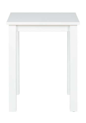 NORDIC LIVING COLLECTION Asgar sidebord, kvadratisk - hvid fyrretr� (45x45)