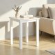 NORDIC LIVING COLLECTION Asgar sidobord, vitt, massiv furu