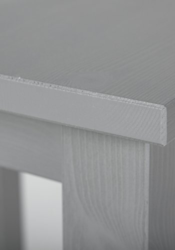 NORDIC LIVING COLLECTION Stellan sidobord i gr�tt massivt tr&auml;