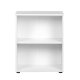 NORDIC LIVING COLLECTION Arco 1 hvit bokhylle med 2 rom