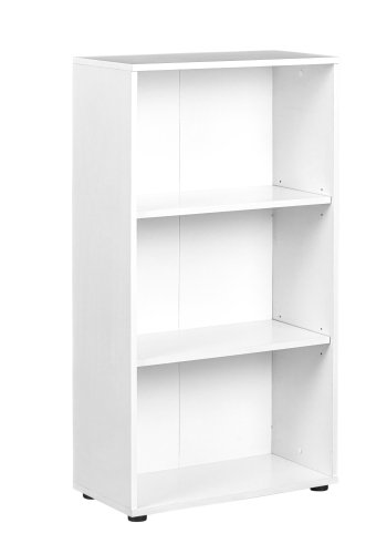 NORDIC LIVING COLLECTION Arco 2 bokhylle med 3 rom, hvit