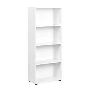 NORDIC LIVING COLLECTION Arco 3 bokhylle med 4 rom, hvit