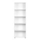 NORDIC LIVING COLLECTION Arco hvit bokhylle med 45 rom