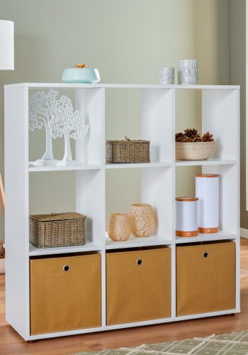 NORDIC LIVING COLLECTION Romdeler med 9 rom i str�lende hvitt