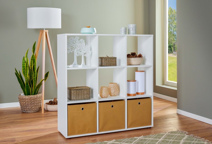 NORDIC LIVING COLLECTION Romdeler med 9 rom i str�lende hvitt