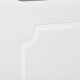 NORDIC LIVING COLLECTION Emel kommode i heltre, hvitlakkert
