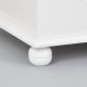NORDIC LIVING COLLECTION Emel kommode i heltre, hvitlakkert