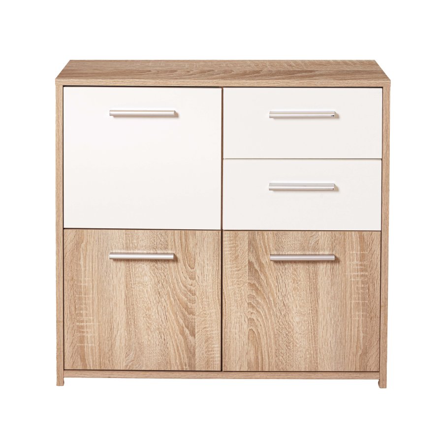 NORDIC LIVING COLLECTION Eboli byr�, 3 d�rrar, 2 l�dor, Sonoma ekfinish