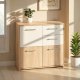 NORDIC LIVING COLLECTION Eboli byr�, 3 d�rrar, 2 l�dor, Sonoma ekfinish