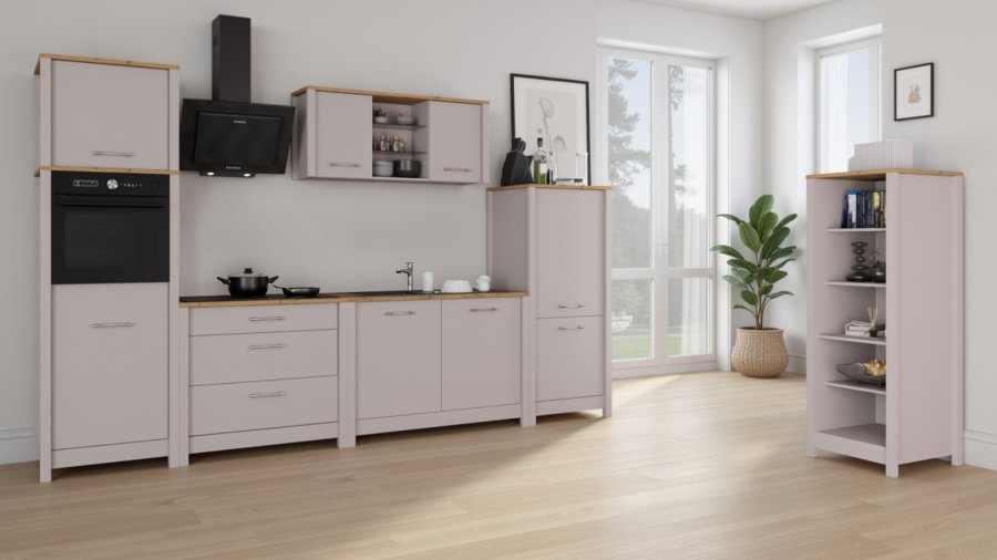 NORDIC LIVING COLLECTION Sardegna frist�ende hylla med 5 fack