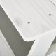 NORDIC LIVING COLLECTION Henning barnstolsset av massiv furu, vitm�lad, f&ouml;r upp till 4 sm�barn