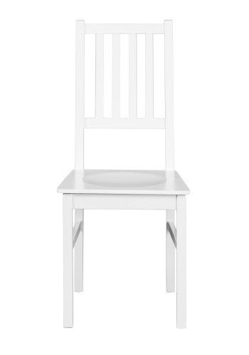 NORDIC LIVING COLLECTION Westerland-7.1 matstol tillverkad av massivt boktr�, vit, 2 stycken.