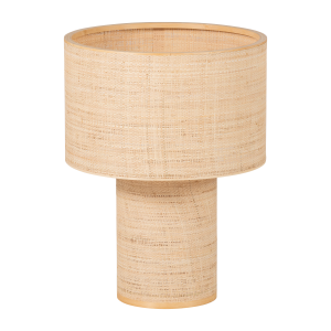 WOOOD Syro bordlampe raffia naturfarget 55x42 cm