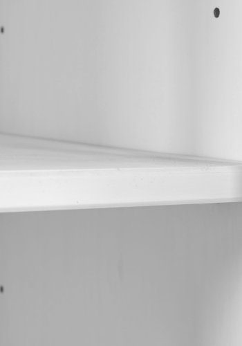 NORDIC LIVING COLLECTION Massiv furuhylle, XL-st�rrelse, hvitlakkert, med 5 hyller. Totalm�l: 85 x 39,5 x 197 cm.