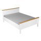 NORDIC LIVING COLLECTION Maluno s�ng 140x200 utan ribbotten, tillverkad av massivt tr�, vitlackerad