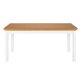 NORDIC LIVING COLLECTION  Maluno bord 170 x 90 tillverkat av massivt tr�, vitlackerat
