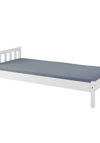 NORDIC LIVING COLLECTION Vilmar s�ng 90 x 200 furu massivt tr� vitlackerad