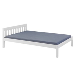 NORDIC LIVING COLLECTION Vilmar s�ng 140 x 200 furu massivt tr� vitlackerad