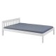 NORDIC LIVING COLLECTION Vilmar s�ng 140 x 200 furu massivt tr� vitlackerad