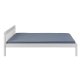 NORDIC LIVING COLLECTION Vilmar s�ng 140 x 200 furu massivt tr� vitlackerad