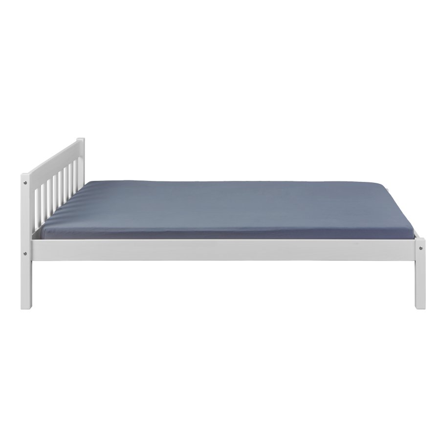 NORDIC LIVING COLLECTION Vilmar s�ng 140 x 200 furu massivt tr� vitlackerad