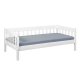 NORDIC LIVING COLLECTION Sintro b�ddsoffa 90 x 200 i vitt med massiv tr�botten