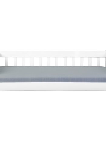 NORDIC LIVING COLLECTION Sintro b�ddsoffa 90 x 200 i vitt med massiv tr�botten