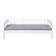 NORDIC LIVING COLLECTION Sintro b�ddsoffa 90 x 200 i vitt med massiv tr�botten