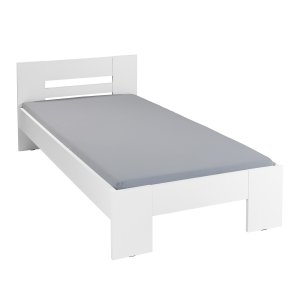 NORDIC LIVING COLLECTION Inter Link-sengen Annik byr p� tidl�s design og h�y funksjonalitet. Med sine sjener�se m�l p� 90 x 200 cm gir den god plass til en avslappende s�vn. Den er laget i elegant hvitt og uten lamellbunn, noe som gir mulighet for individuelt madrassvalg. En stilig og allsidig seng for ethvert soverom.