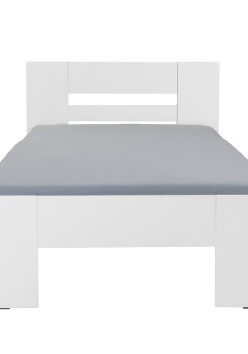 NORDIC LIVING COLLECTION Inter Link-sengen Annik byr p� tidl�s design og h�y funksjonalitet. Med sine sjener�se m�l p� 90 x 200 cm gir den god plass til en avslappende s�vn. Den er laget i elegant hvitt og uten lamellbunn, noe som gir mulighet for individuelt madrassvalg. En stilig og allsidig seng for ethvert soverom.