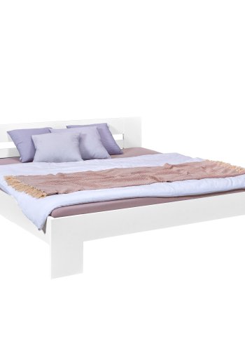 NORDIC LIVING COLLECTION Inter Link-s�ngen Annik erbjuder tidl�s design och h�g funktionalitet. Med sina gener�sa m�tt p� 180x200 cm ger den gott om plats f�r en vilsam s�mn. Den �r tillverkad i elegant vitt och utan ribbotten, vilket m�jligg�r individuellt madrassval. En snygg och m�ngsidig s�ng f�r alla sovrum.
