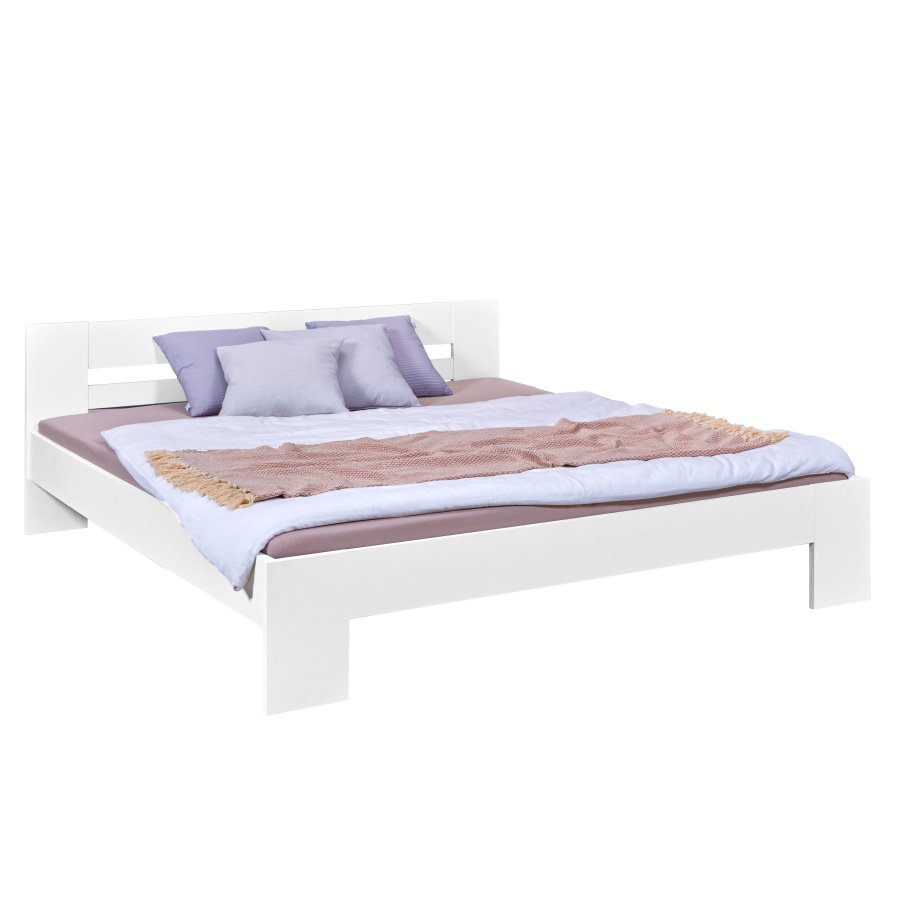 NORDIC LIVING COLLECTION Inter Link-s�ngen Annik erbjuder tidl�s design och h�g funktionalitet. Med sina gener�sa m�tt p� 180x200 cm ger den gott om plats f�r en vilsam s�mn. Den �r tillverkad i elegant vitt och utan ribbotten, vilket m�jligg�r individuellt madrassval. En snygg och m�ngsidig s�ng f�r alla sovrum.
