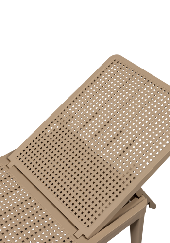 WOOOD JJinte solseng, justerbar 4 pos. - sand polypropylen