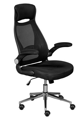 NORDIC LIVING COLLECTION Ergonomisk snurrstol med 2 armst&ouml;d, h&ouml;jdjusterbar med 5 bromsade hjul