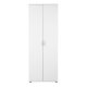 NORDIC LIVING COLLECTION Arconati multifunktionssk�p, 2 d&ouml;rrar, vit, med 2 g�ngj&auml;rnsf&ouml;rsedda d&ouml;rrar som &ouml;ppnas 90&deg;, 1,2 meter, hyllor med en lastkapacitet p� 5 kg.