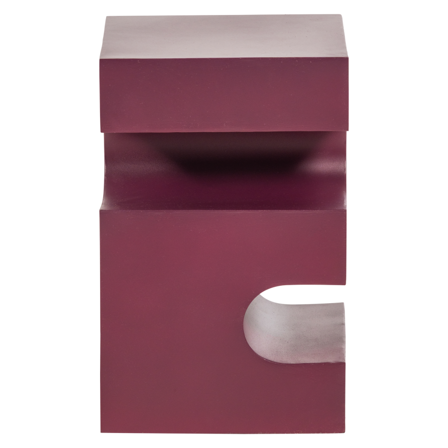 WOOOD Jessa sidebord metall lilla/brun