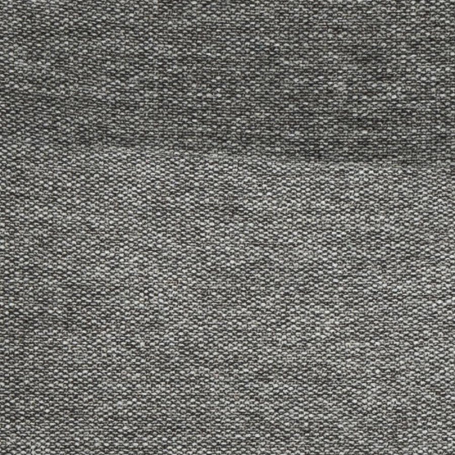 ACT NORDIC Talgarth Relaxsessel, mit Fußhocker, Handbuch – anthrazitgrauer Stoff und schwarzes Metall