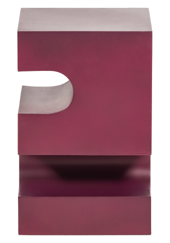 WOOOD Jessa sidebord metall lilla/brun