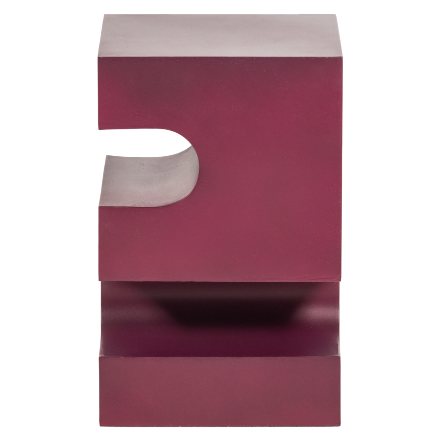 WOOOD Jessa sidebord metall lilla/brun