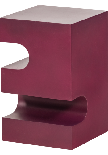 WOOOD Jessa sidebord metall lilla/brun