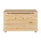 NORDIC LIVING COLLECTION Emel kommode i heltre, klarlakkert