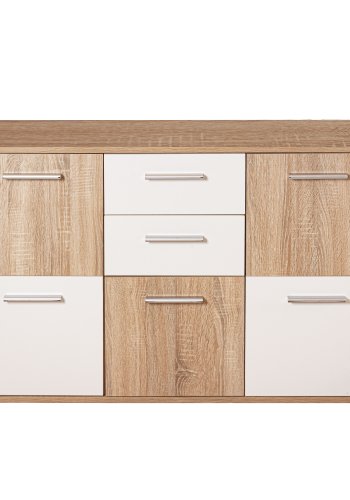 NORDIC LIVING COLLECTION Elvezia byr�, 5 d�rrar, 2 l�dor, Sonoma ekfinish
