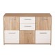 NORDIC LIVING COLLECTION Elvezia byr�, 5 d�rrar, 2 l�dor, Sonoma ekfinish