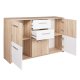 NORDIC LIVING COLLECTION Elvezia byr�, 5 d�rrar, 2 l�dor, Sonoma ekfinish