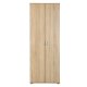 NORDIC LIVING COLLECTION Gallo Sonoma multifunktionssk�p i ekfinish, med 2 g�ngj&auml;rnsf&ouml;rsedda d&ouml;rrar med 90&deg; &ouml;ppningsvinkel, 4 sockelf&ouml;tter, hyllor med en lastkapacitet p� 5 kg