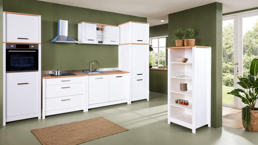 NORDIC LIVING COLLECTION Apparatsk�p 1 Sicilia f&ouml;r kylsk�p + ugn