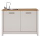 NORDIC LIVING COLLECTION Sardegna diskb&auml;nkssk�p f&ouml;r diskb&auml;nk + diskmaskin