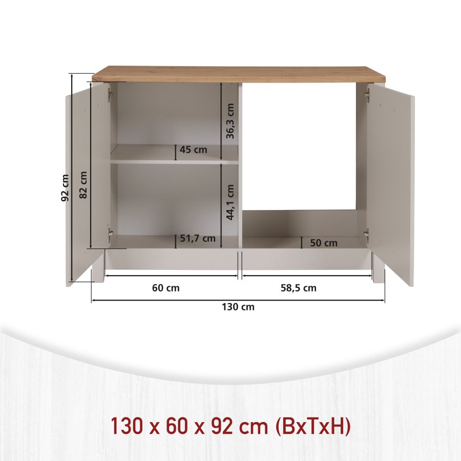 NORDIC LIVING COLLECTION Sardegna diskb&auml;nkssk�p f&ouml;r diskb&auml;nk + diskmaskin